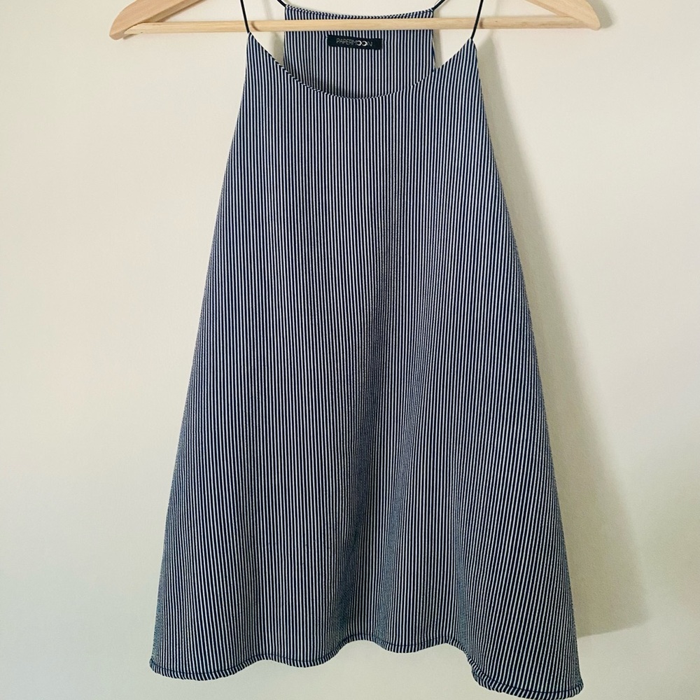 Striped Chiffon Top